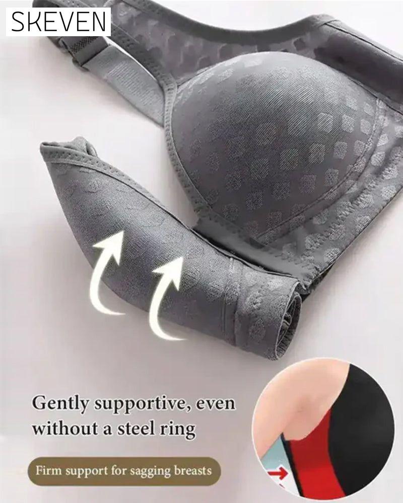 Front-Clasp Anti-Sagging Bra
