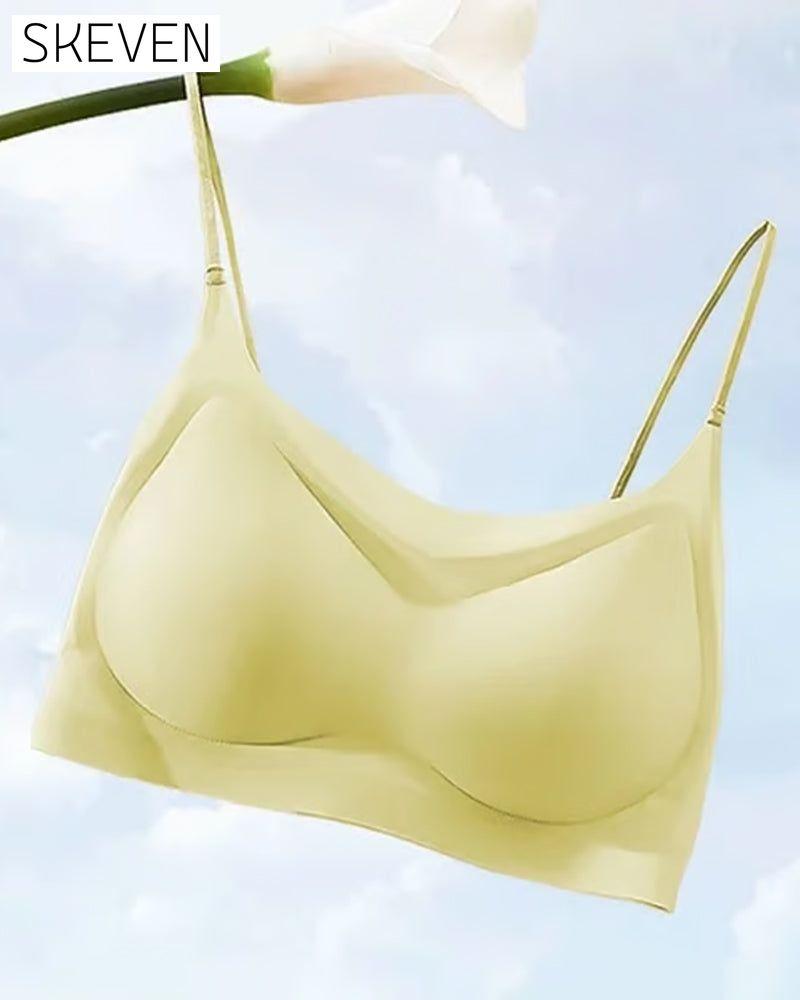 Soutien-gorge ultra-fin, sans coutures, en soie glacée, ultra confortable.