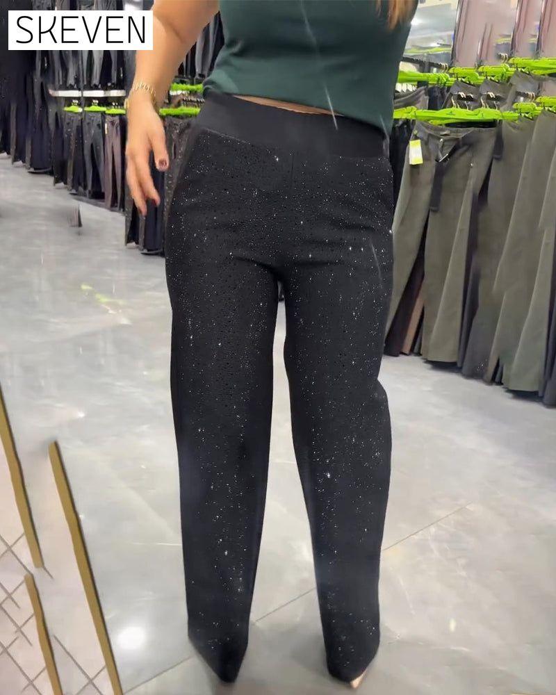 Fashionable And Casual Wide-Leg Pants
