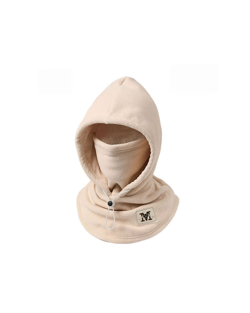 Fleece Double Layer Integrated Hat