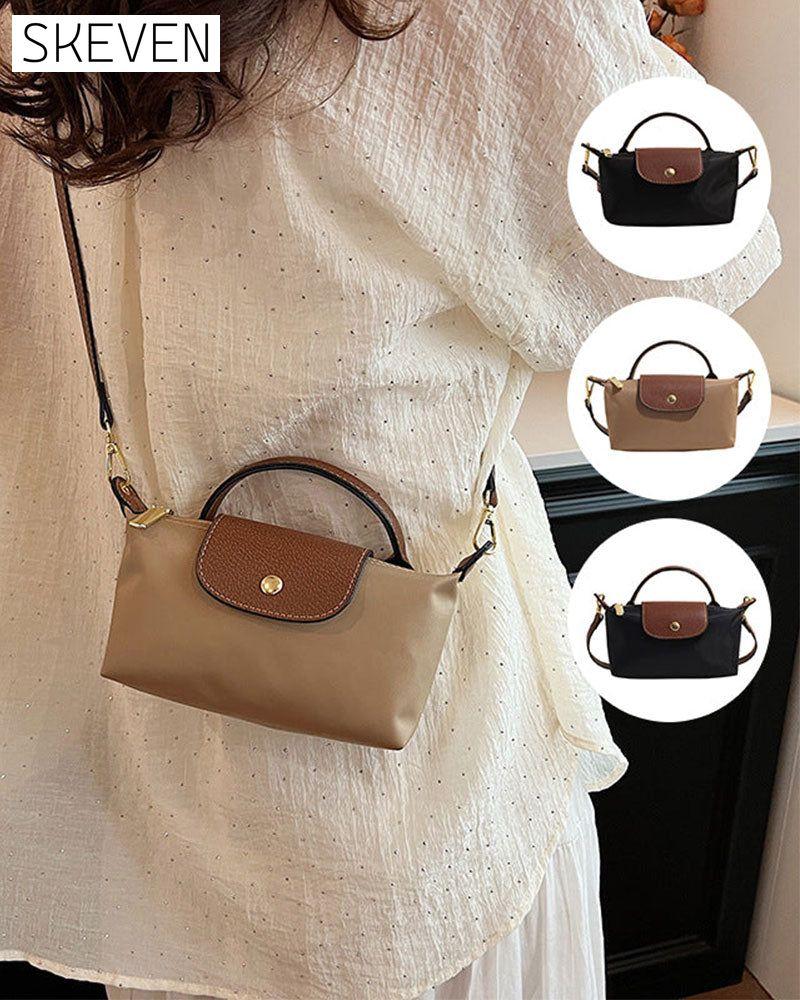 Sac bandoulière à rabat simple pour femme