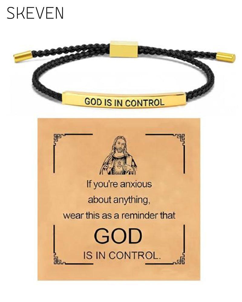 Modisches Ananas-Seilarmband
