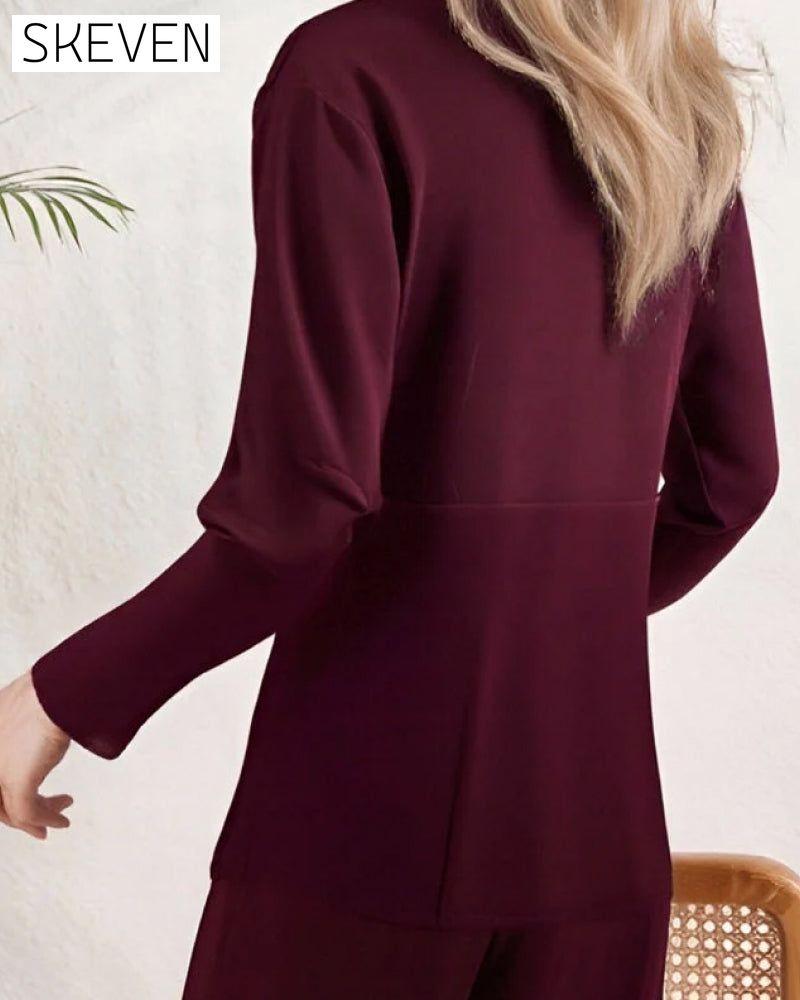 🍂Herbstaktion💕 Gemütliches Damen-Set in verschiedenen Farben