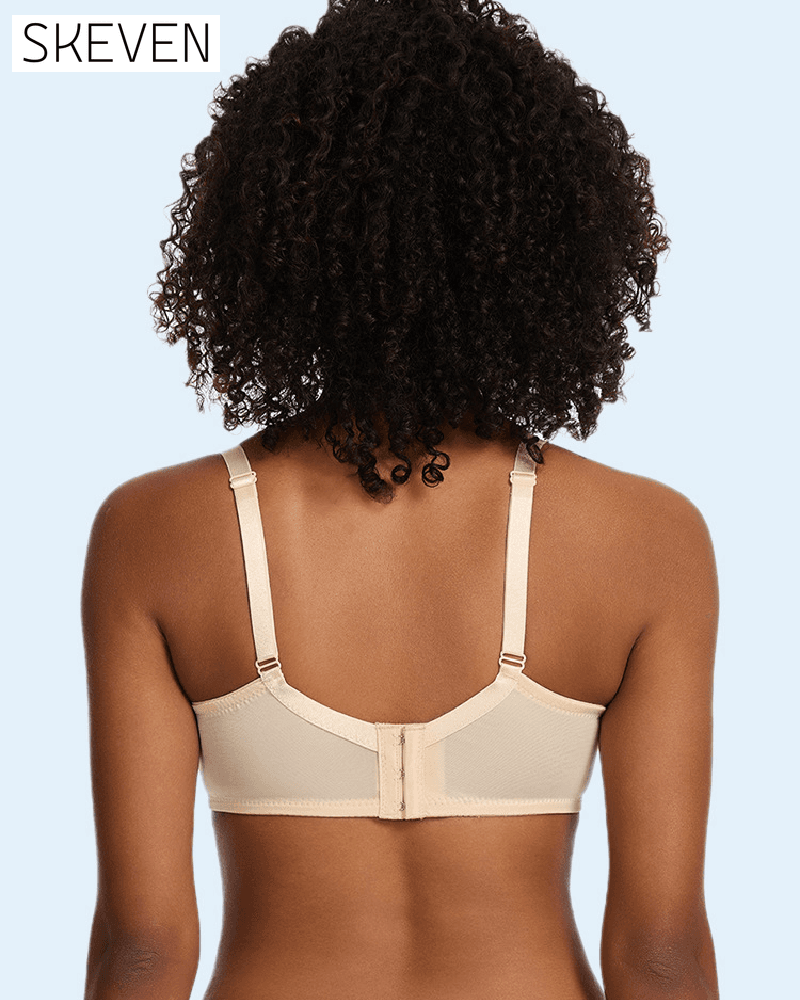 Mesh Lace Gathered Bra