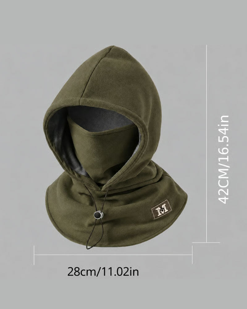 Velvet Double Layer Integrated Hat