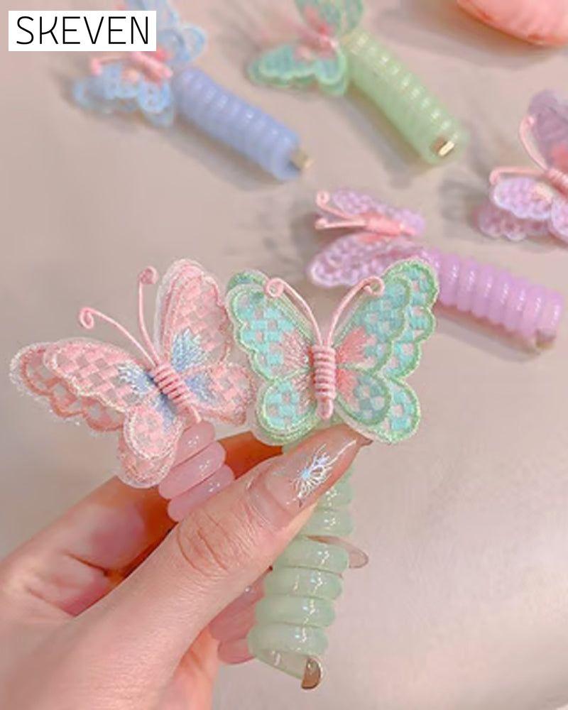 Butterfly Telephone Wire Hair Bands
