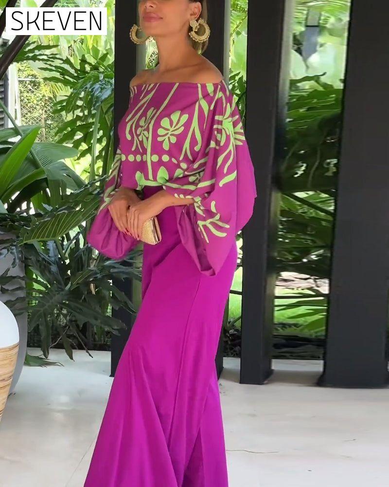 Ladies elegant one shoulder Blouse blouse&shirts spring summer