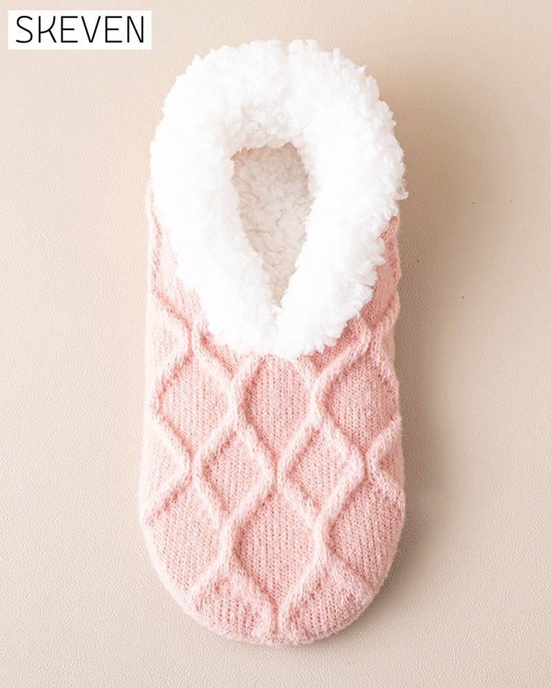 Cozy anti-slip thermal floor socks