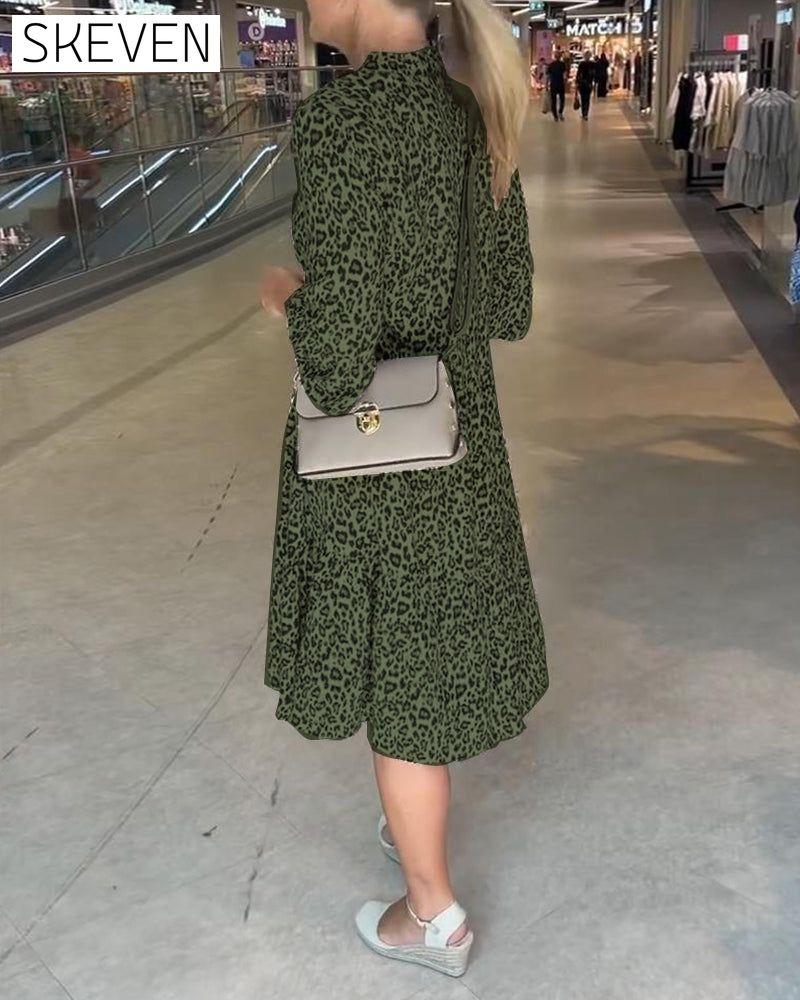 Leopard Print Dress