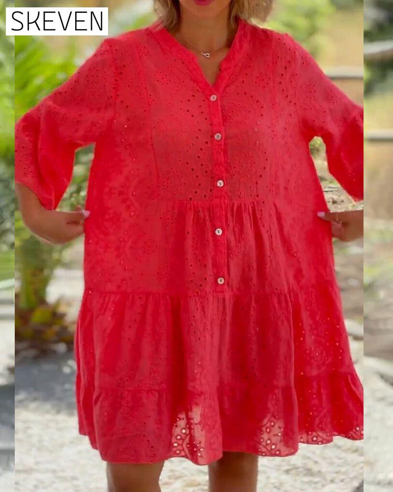 locker geschnittenes Kleid