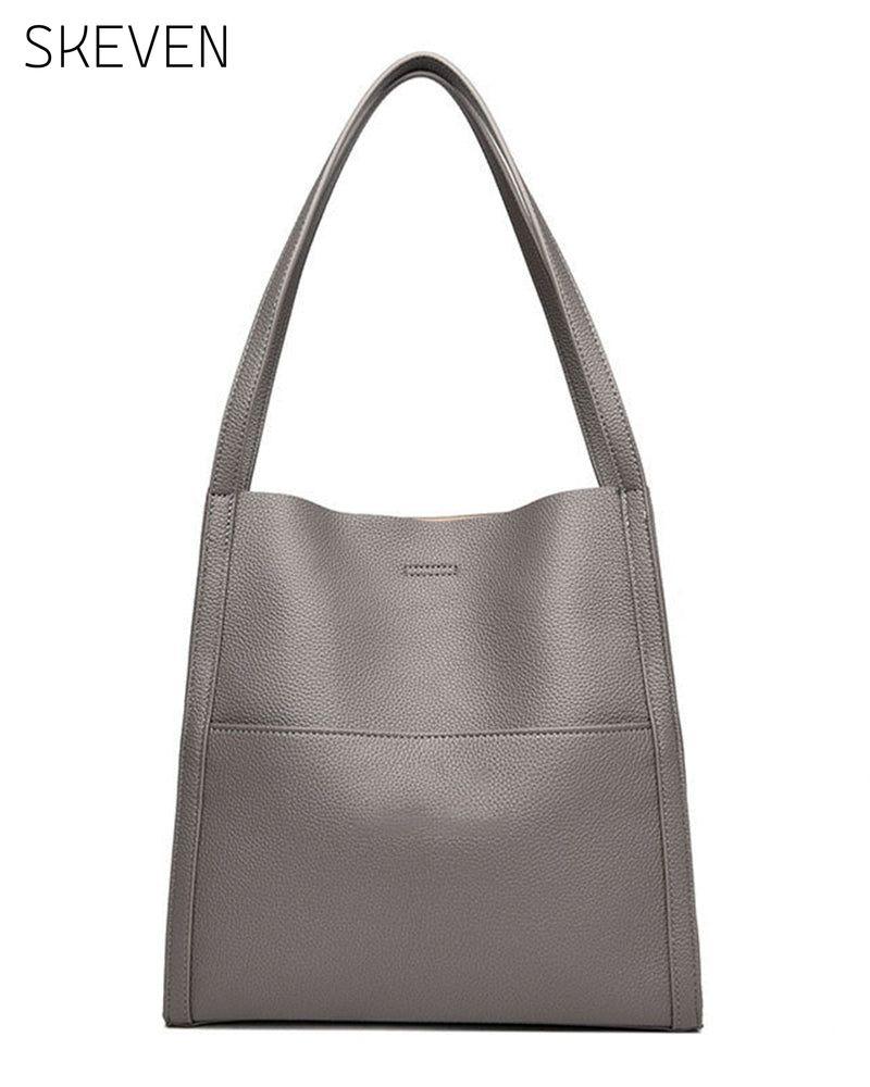 sac bandoulière simple de couleur unie
