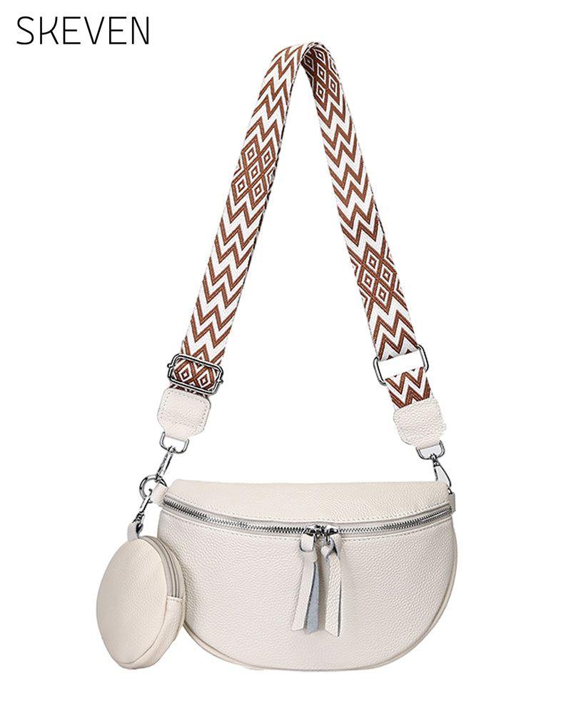 Damen-Schultertasche im Sattelformat