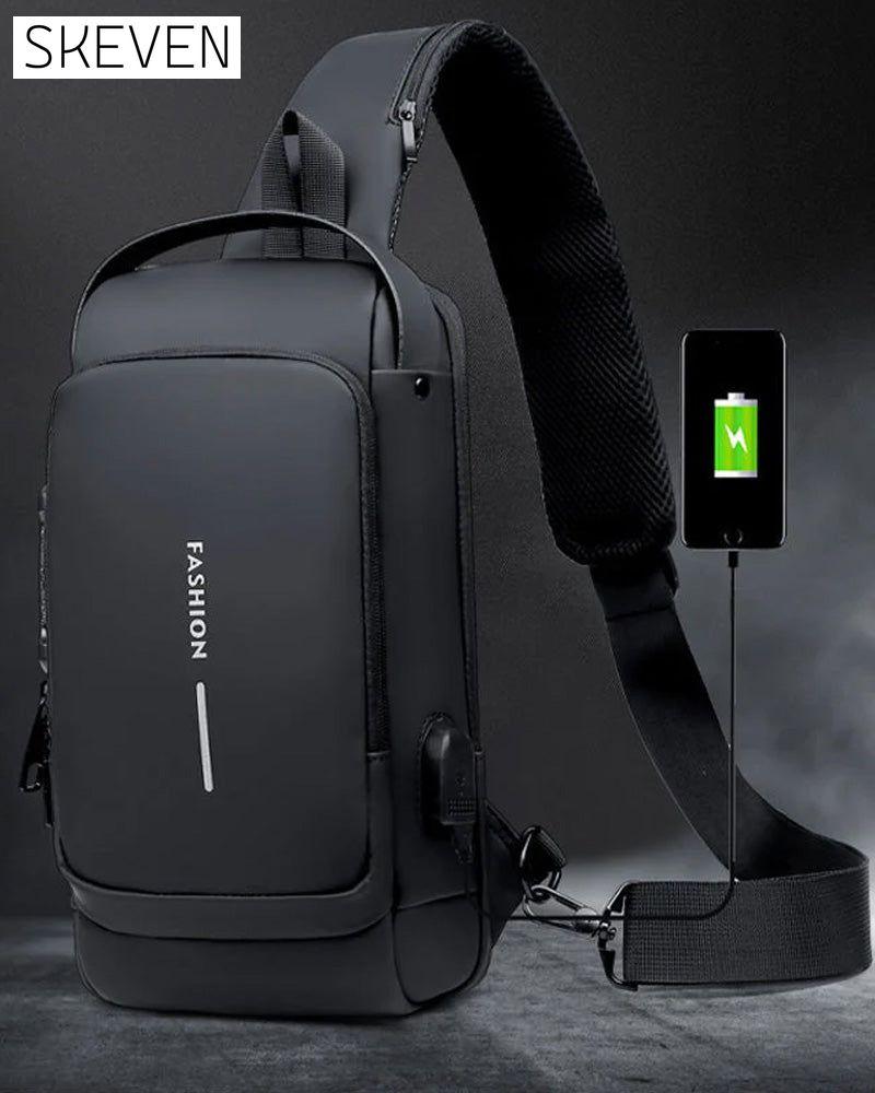 Password anti-theft chest bag
