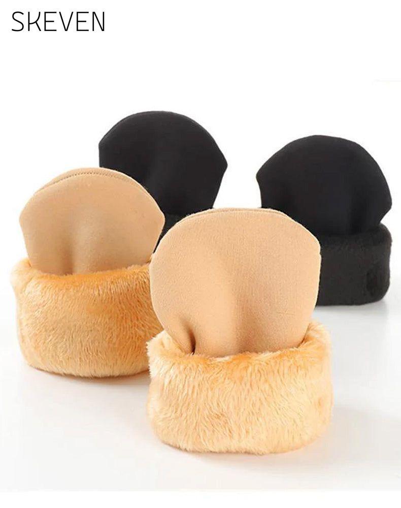 Winter soft plush floor socks