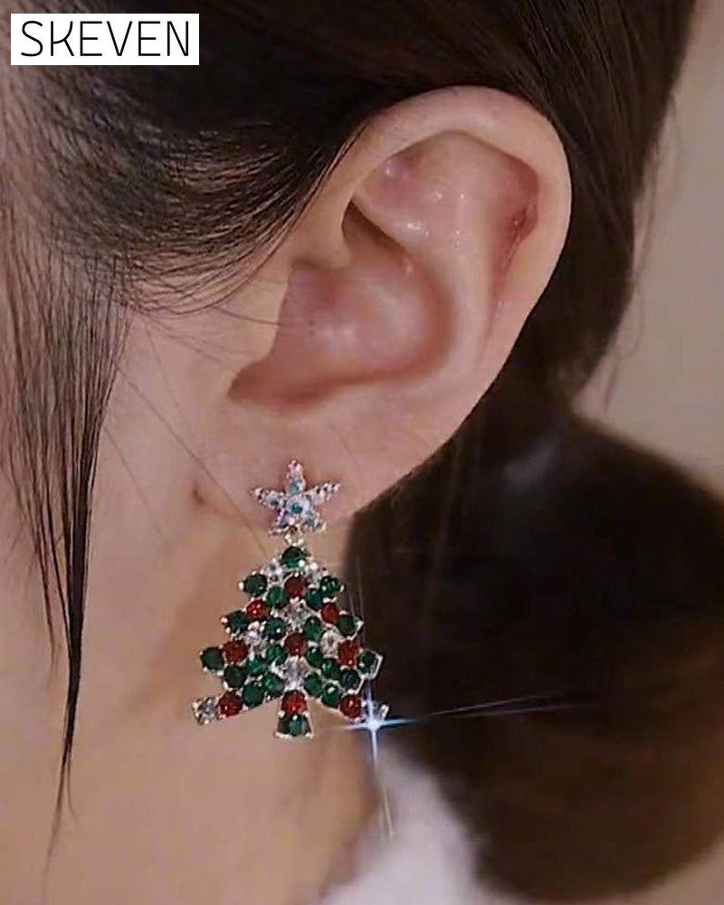 Christmas Tree Stud Earrings