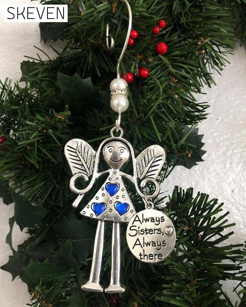 Verrückt schöne Freunde für immer - Engel-Weihnachtsgeschenk
