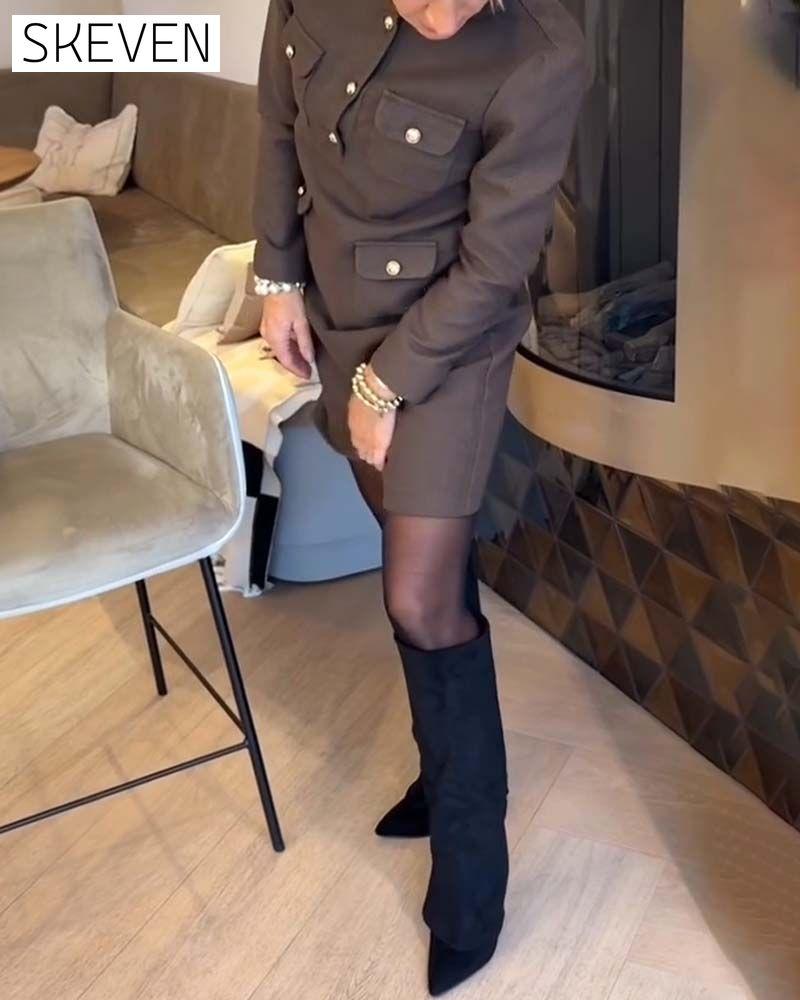 Elegant And Slim Chanel Style Dress