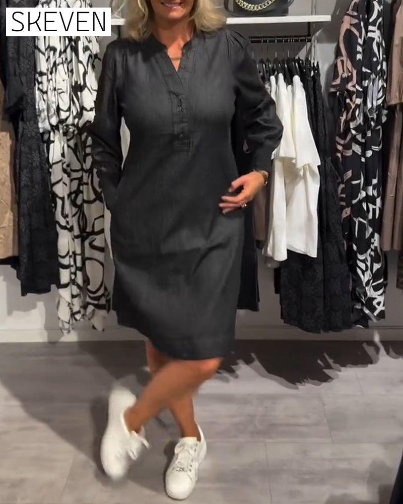 Elegantes Kleid für Pendlerinnen