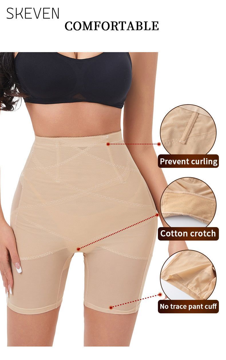 Pantalon gainant croisé en maille