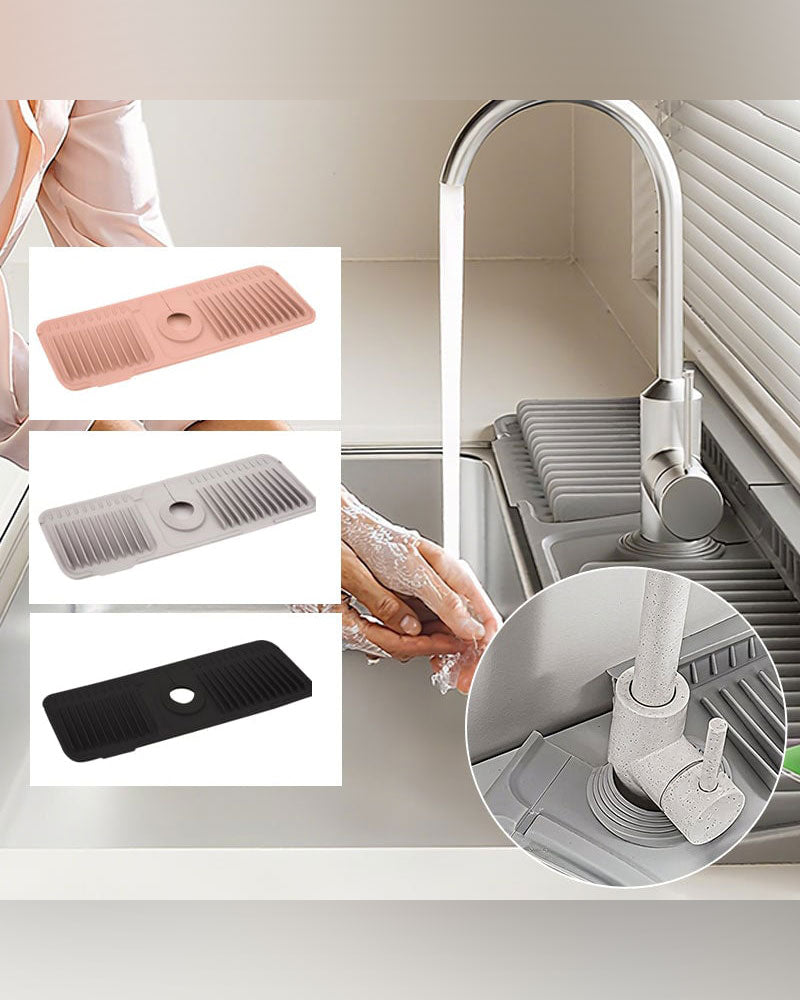 Button Silicone Faucet Drain Pad-promo