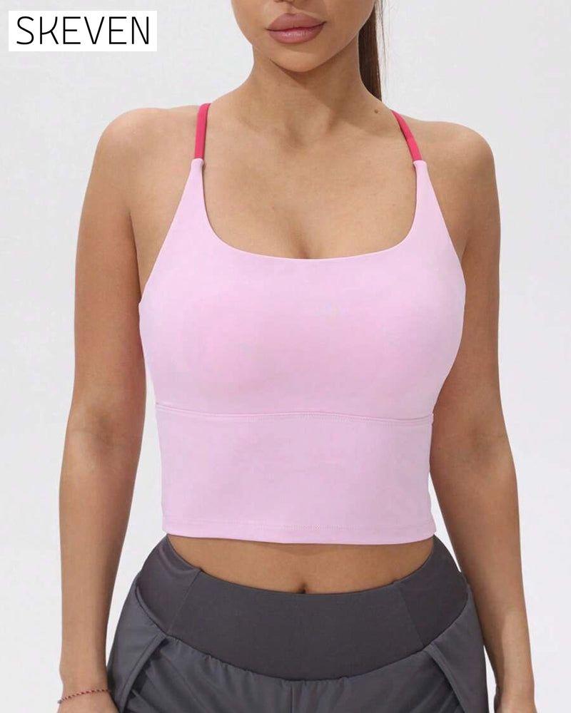 Sport-Tanktop mit integriertem Brustpolster
