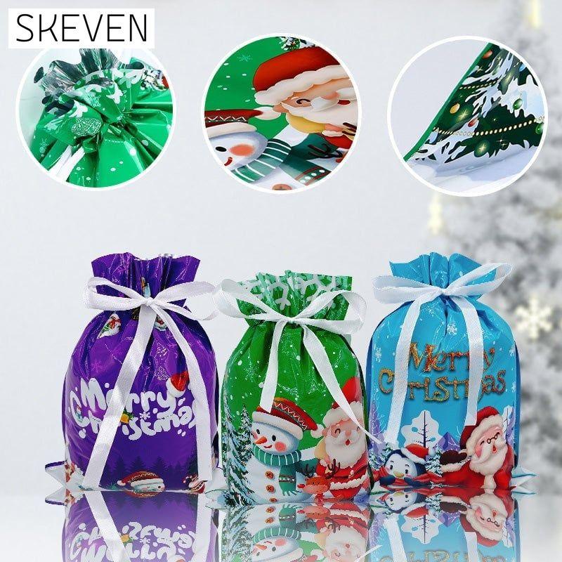 Weihnachtsmann-Süßigkeiten-Geschenktüten