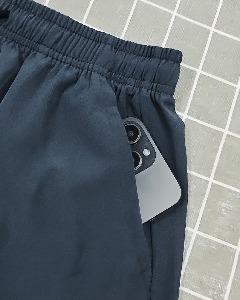 Cargo Drawstring Five-Point Shorts