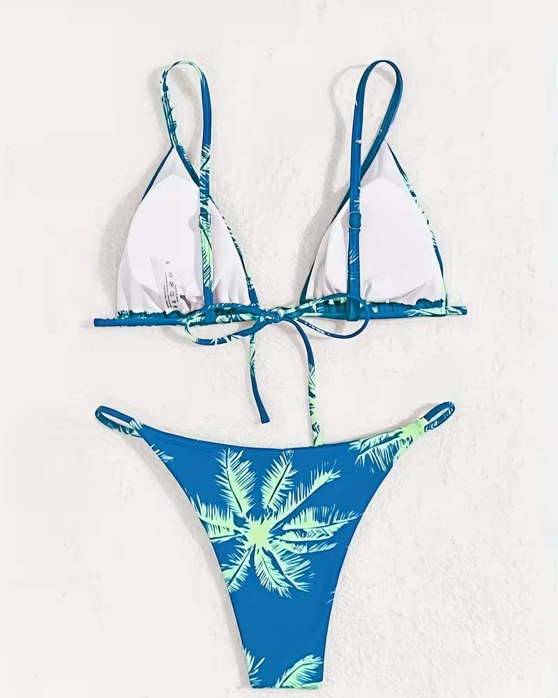 Spaghetti Strap Low-Waist Bikini