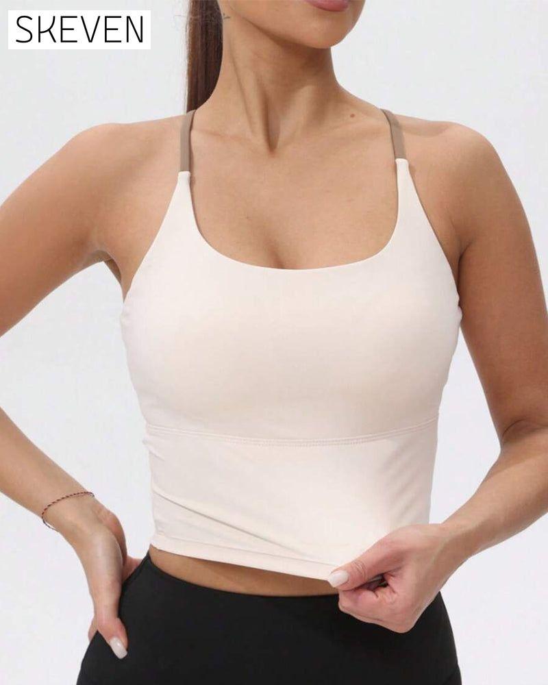 Sport-Tanktop mit integriertem Brustpolster
