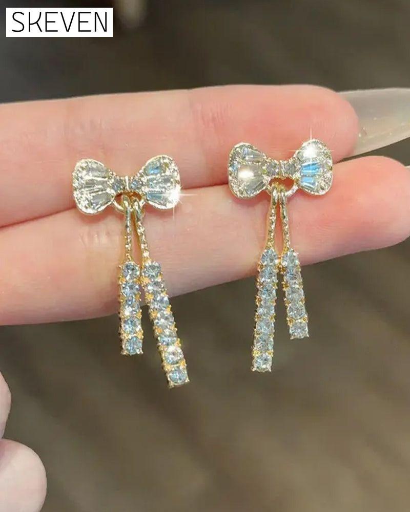 Sparkling Butterfly Earrings