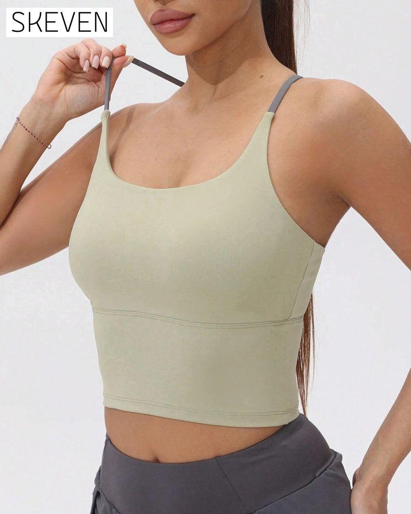 Sport-Tanktop mit integriertem Brustpolster
