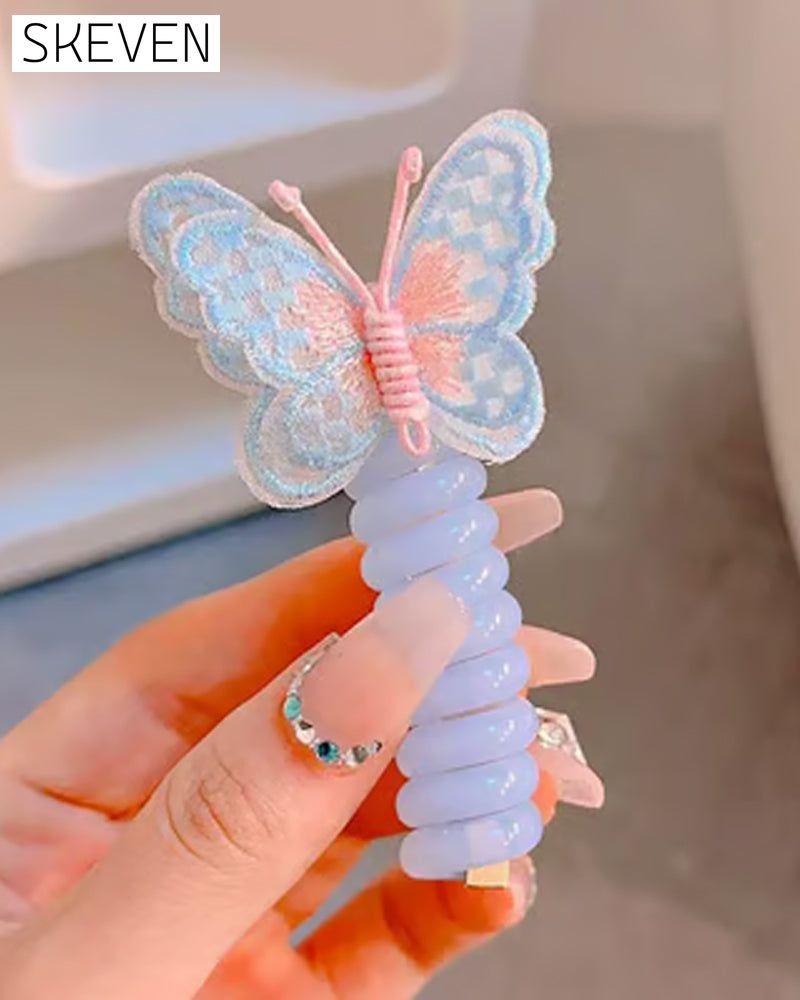 Butterfly Telephone Wire Hair Bands