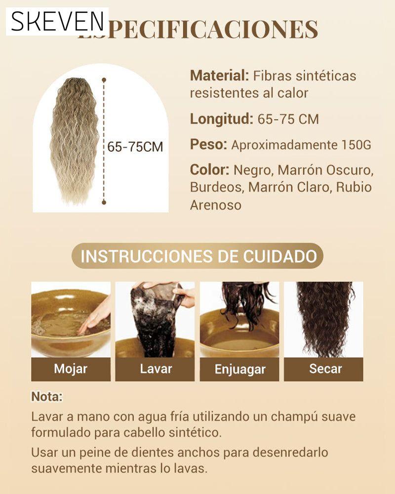 Long Voluminous And Curly Hair Extension