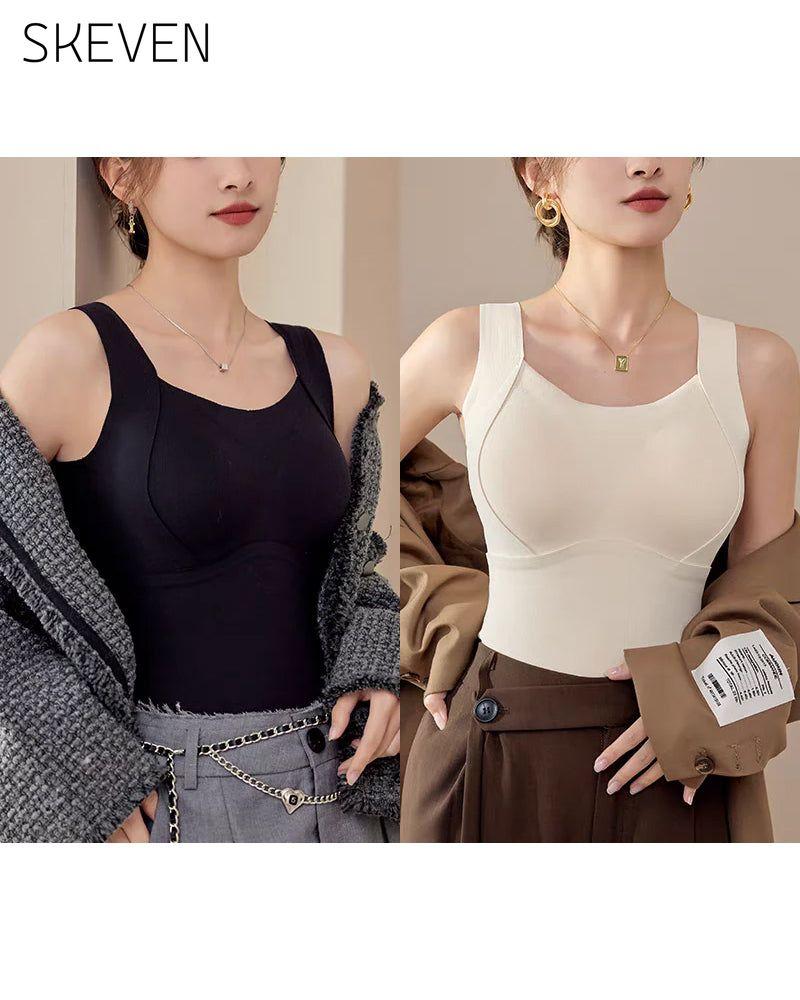 Thermo-Tanktops für Damen mit integriertem BH
