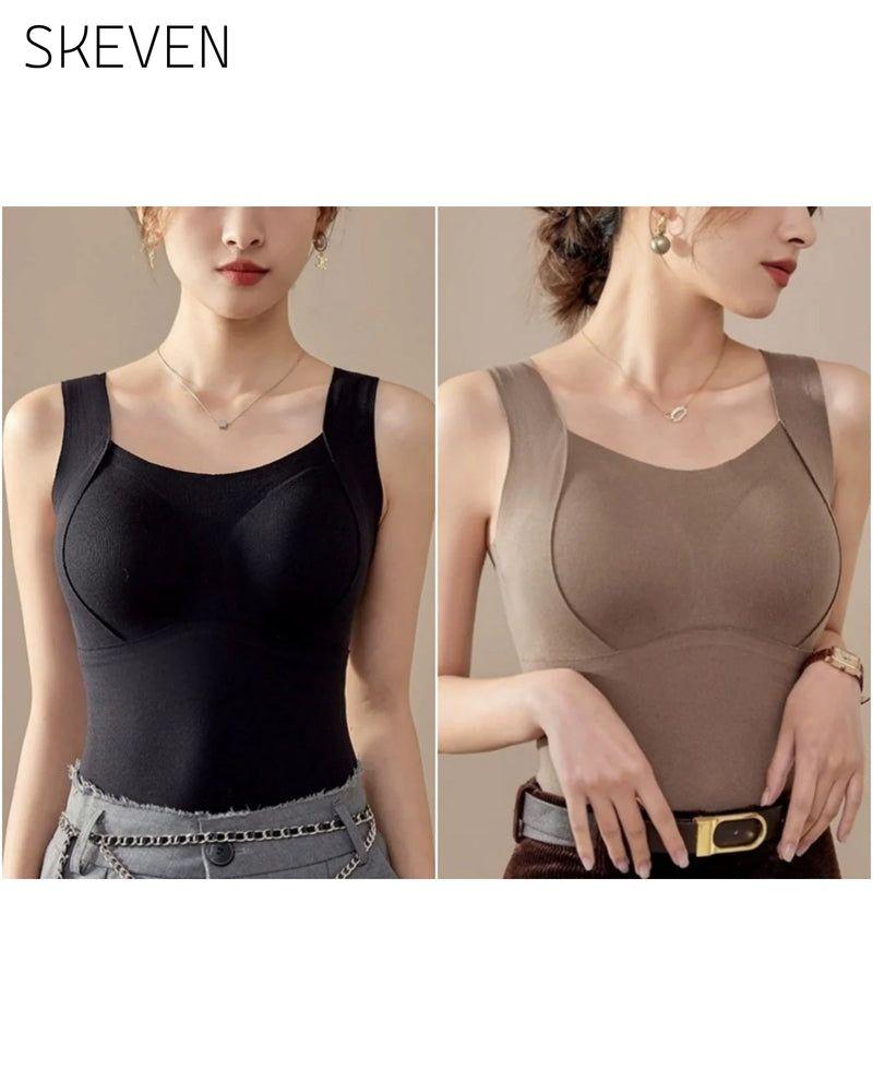 Thermo-Tanktops für Damen mit integriertem BH