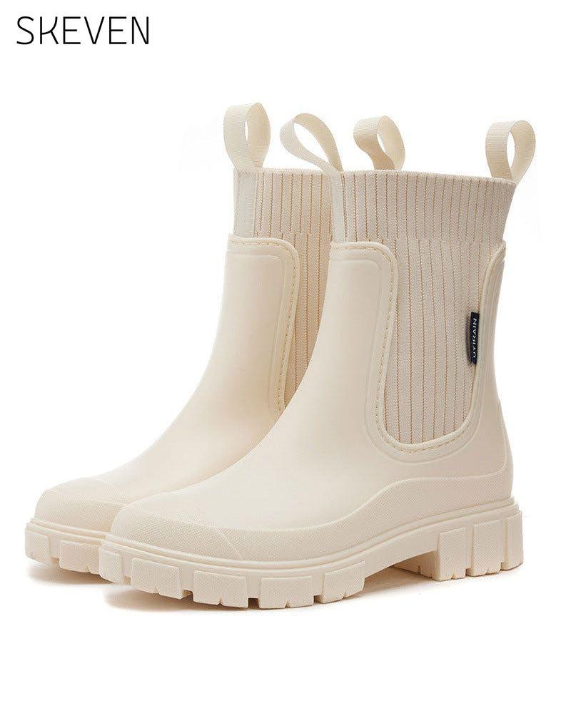 ☔️Waterproof Non-Slip Thick Sole Mid-Calf Boots