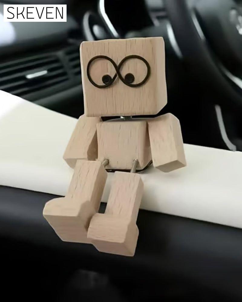 Charming Swaying legs Little Wooden Figure