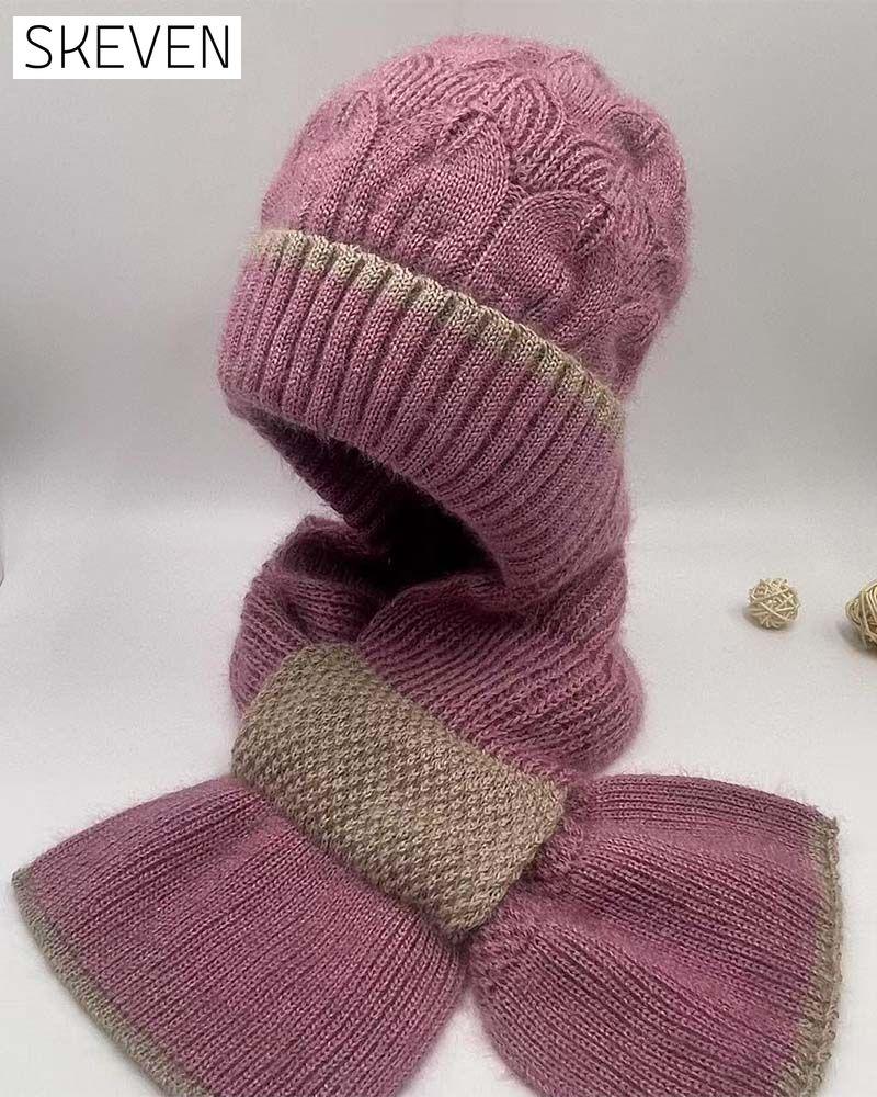 Winddichter Damenhut mit Ohrenschutz