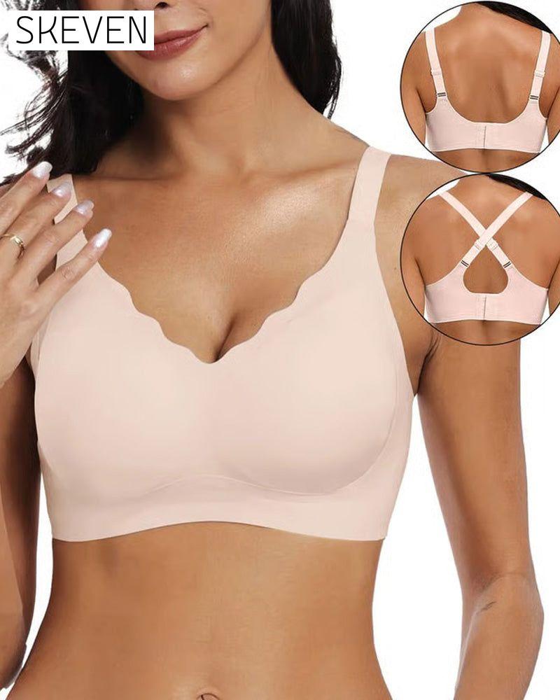 Soutien-gorge push-up festonné sans coutures 💖 