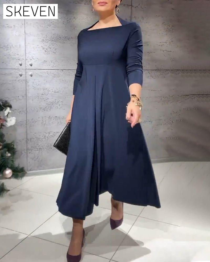 Elegantes Maxi-Freizeitkleid