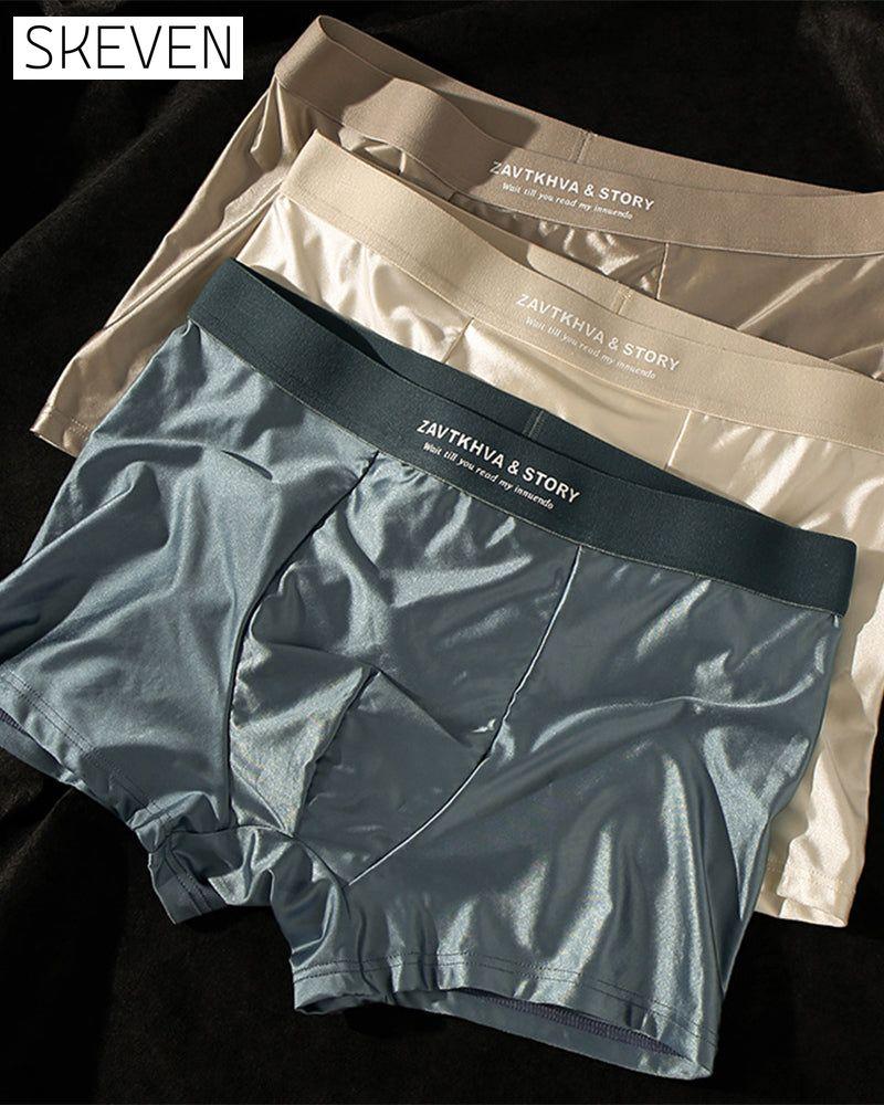 Luxury Ice Silk Men’S Boxer Briefs