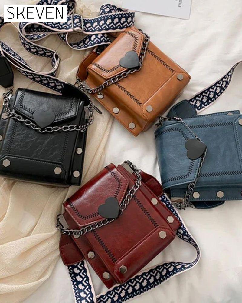 Mini-Kettentasche für Damen