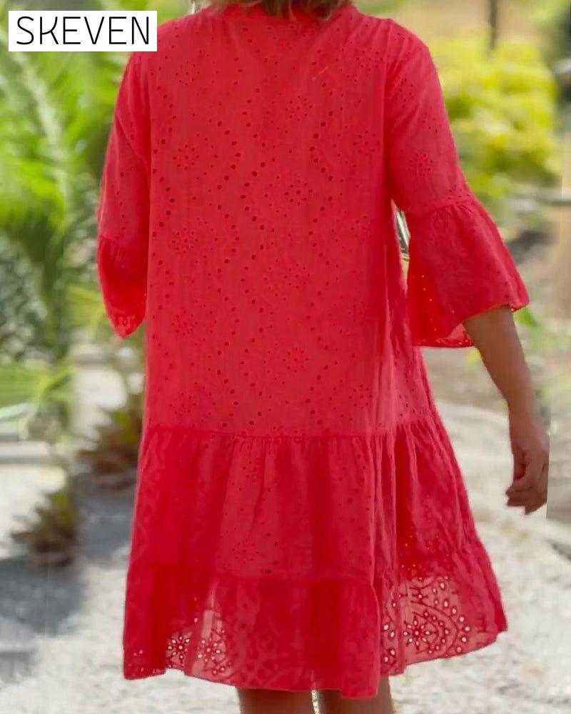 locker geschnittenes Kleid
