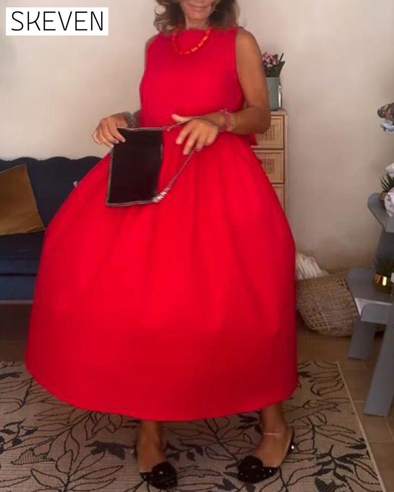 Backless Bow Dress