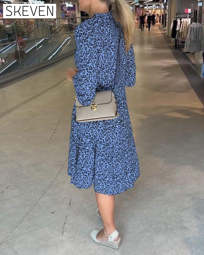 Leopard Print Dress