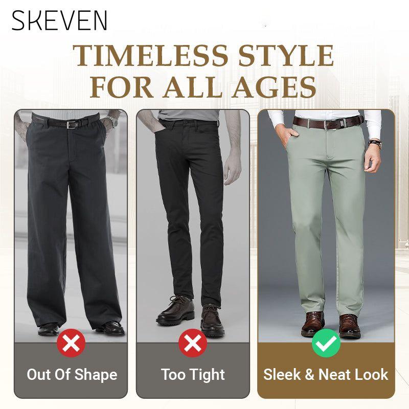 Men's High Stretch Straight Fit Pants