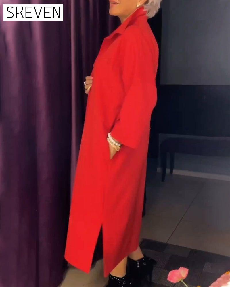 Lässiges Hemdkragenkleid