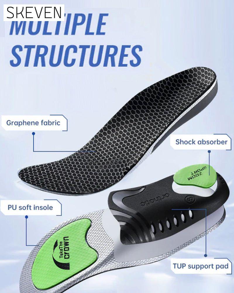 Shock-Absorbing Insoles For Men And Women