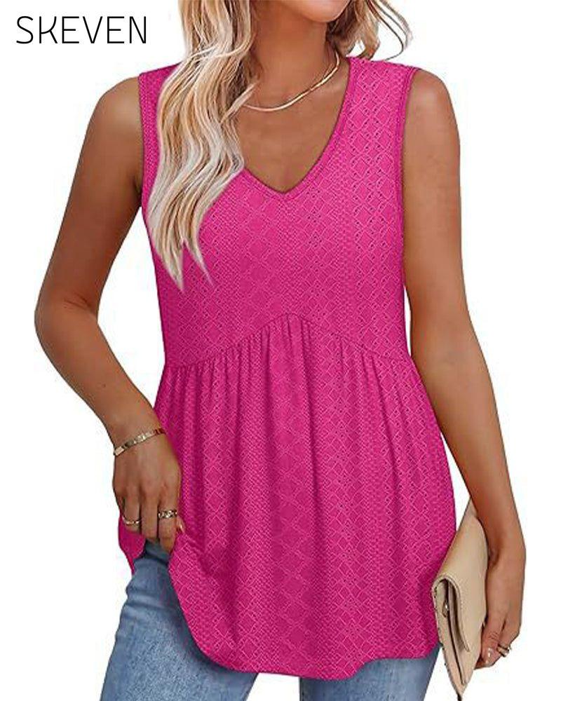 Stylish And Elegant Sleeveless Tank Top