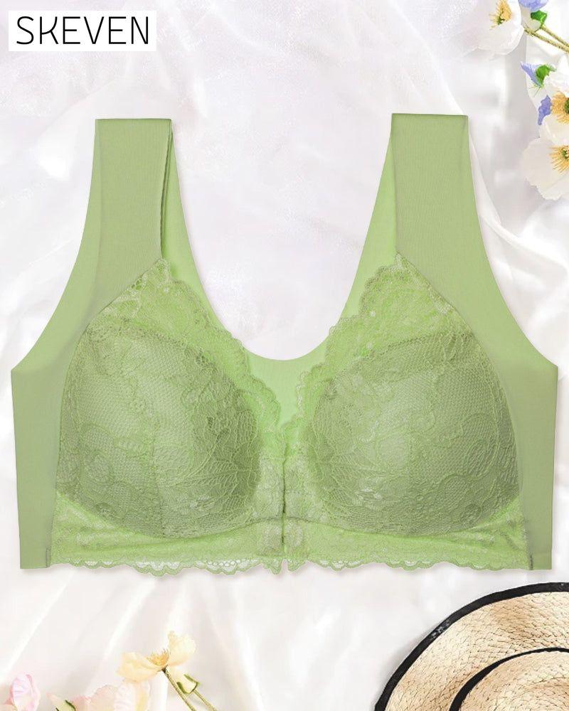 Nahtloser Push-Up-Spitzen-BH
